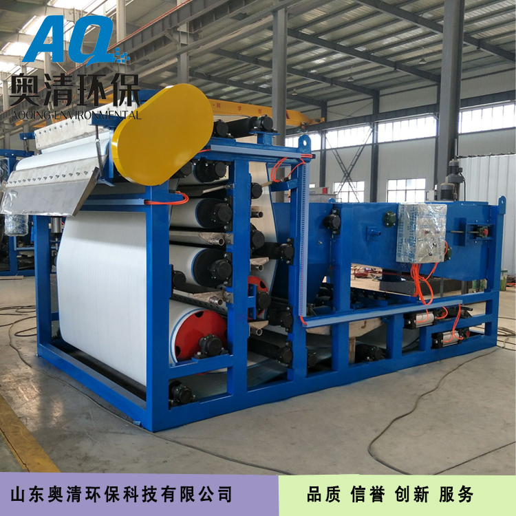洗沙污泥脫水機主要部件的結構及工作狀態(tài)