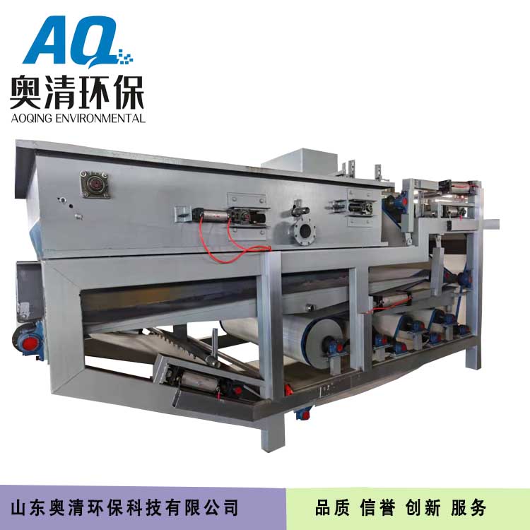 帶式污泥脫水機(jī)的4個(gè)階段